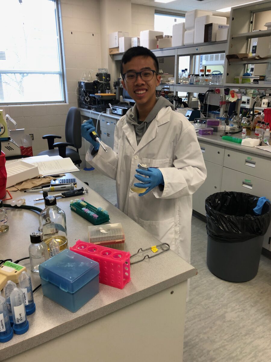 Lab members together