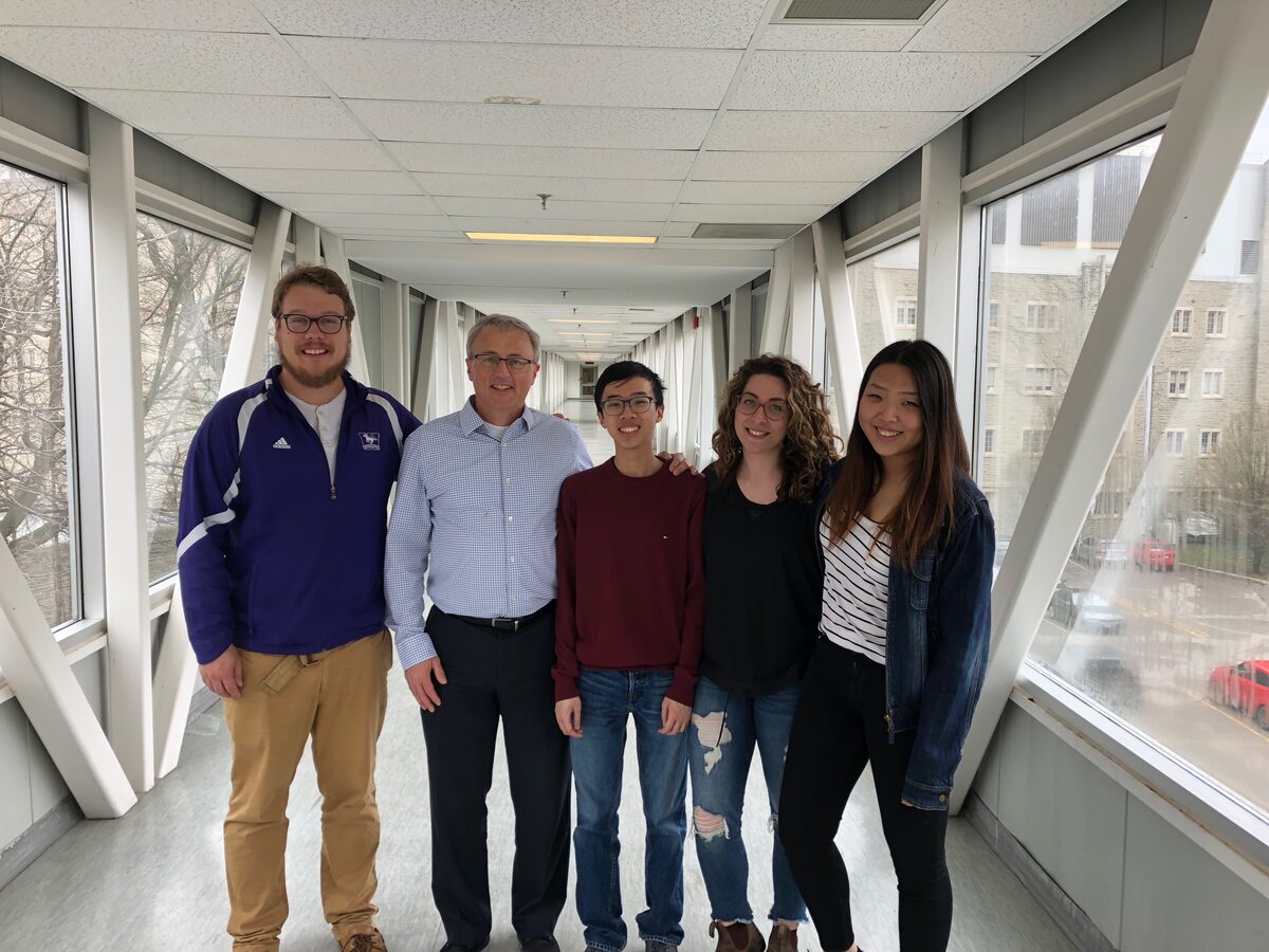 Lab members together