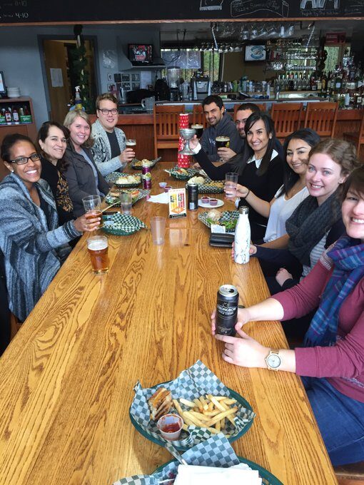 Lab members together